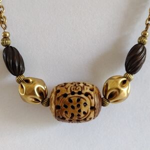 Marjorie Baer San Francisco Long Beaded Necklace Vintage